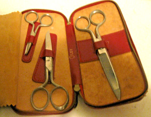 Vintage 3 Piece Cole Sissor Set Made In Germany