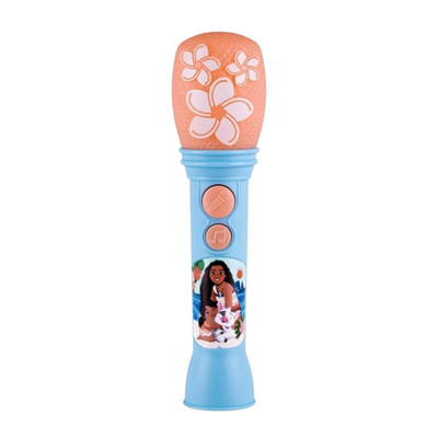 Disney Princess Moana 2 Sing Along Microphone Built-In Music Lights Up NEW