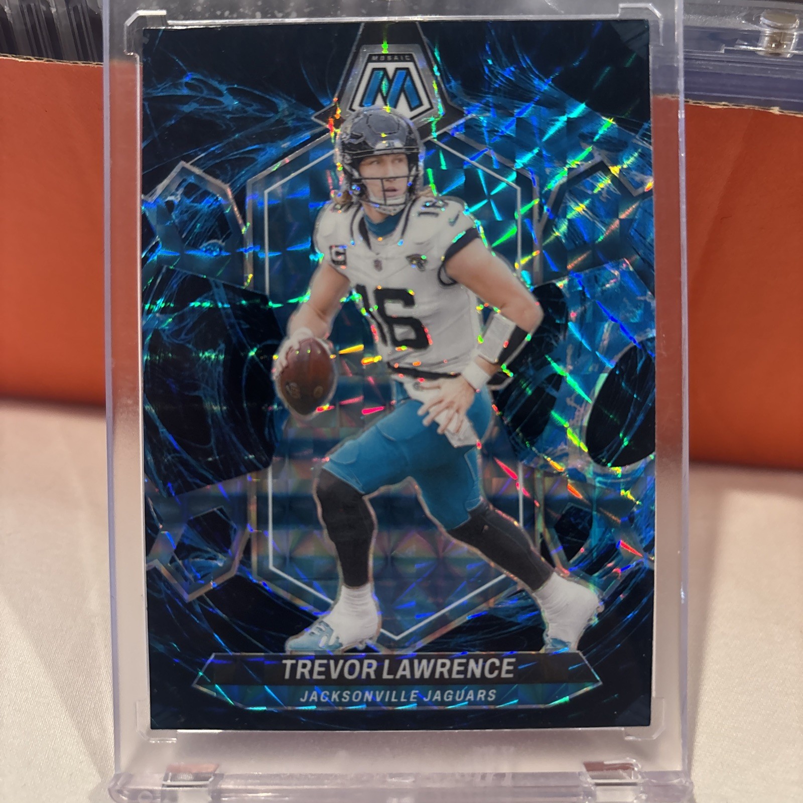 2024 Panini Mosaic Trevor Lawrence #99 Genesis Mosaic Prizm