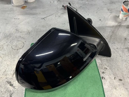2010-2015 AUDI Q7 PASSENGER RIGHT SIDE MIRROR BLACK 4L1857410CL