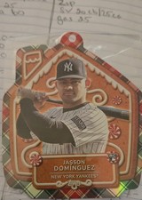 2024 Topps Holiday - Oversized Ornaments Die-Cuts Jasson Dominguez #MLBO-11 (RC)