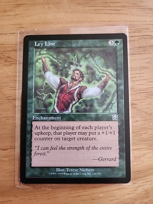 Ley Line - Mercadian Masques - MTG Magic - Uncommon - Green Enchantment