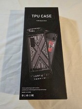 Steam Deck TPU Black Rugged Hybrid Protective...