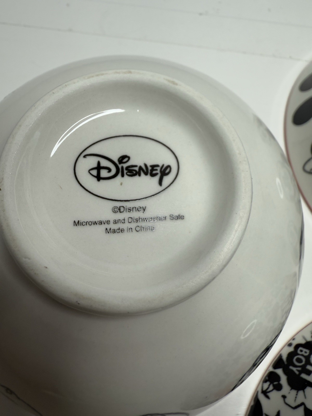Disney Mickey & Minnie Mouse Cereal/Snack Tidbit Bowls Set Of 3 - New