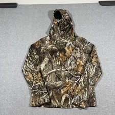 Realtree Boys M 8-10 Camo Pullover Hoodie Outdoor Hunting Gaiter