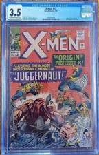 X-MEN #12 CGC 3.5 - KEY 1ST APPEARANCE AND OR...