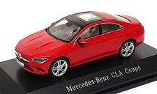 Spark Model 1/43 Scale B6 696 0471 - Mercedes Benz CLA Coupe - Jupiter Red