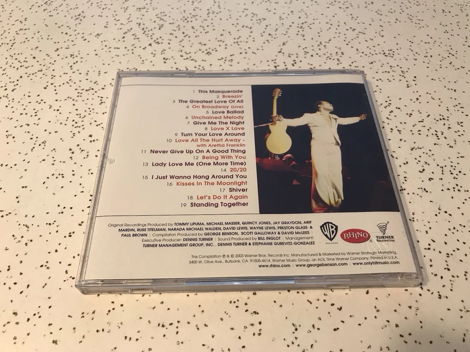 George Benson Cd Warner Bros. Records The Greatest Hits Of All Good + Cond — 第 2/4 张图片
