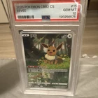 2025 POKEMON SIMPLIFIED CHINESE CBB2 C 0115/15 EEVEE PSA 10
