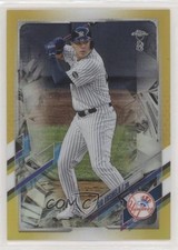 2021 Topps Chrome Ben Baller Edition Gold Refractor 48/50 Gio Urshela #220 0m00