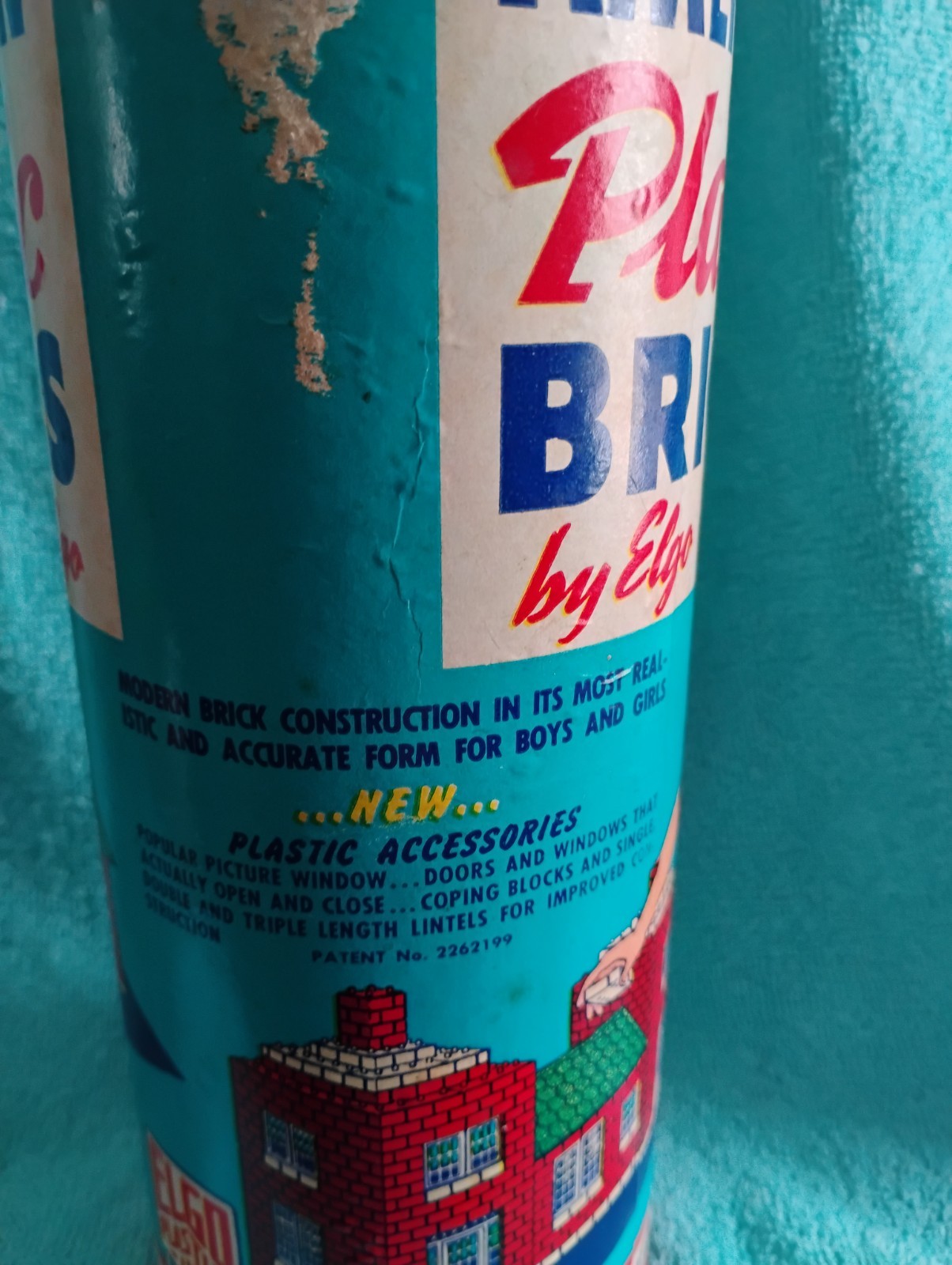 Vintage Toys-American Plastic Bricks by Elgo Company