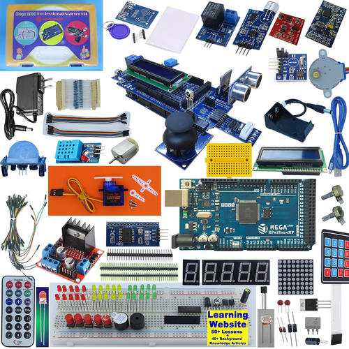 Starter Kit, Compatible with Arduino Uno R3 or Mega 2560 R3, the Most ...