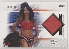 2017 Topps WWE Women's Division Shirt Relics 118/199 Alicia Fox #SR-AF 9l4