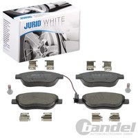 Jurid White BremsbelÄGe Vorne Passend FüR Abarth 500 500C Fiat 500 Bravo Doblo F