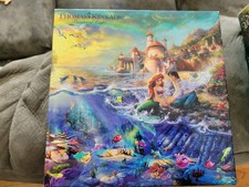 Disney Thomas Kinkade The Little Mermaid Puzzle 750 Piece Made In USA