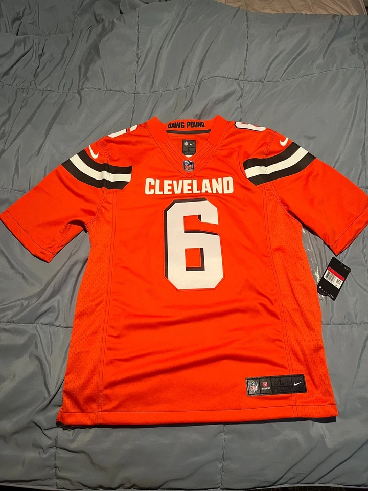 baker mayfield Nike on field Autographed jersey - Image 2 of 4