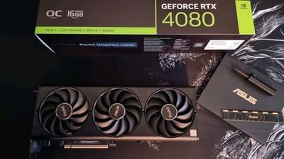 ASUS ProArt NVIDIA GeForce RTX 4080 OC Edition 16 GB GDDR6X