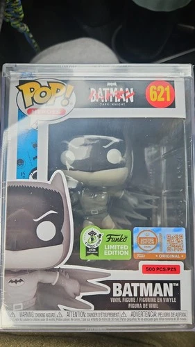 Funko Pop! Batman Black & White  ECCC 2026 Con  Exclusive LE 500  In Hand #621