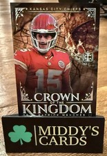 2025 Panini Patrick Mahomes Crown Of The Kingdom Insert