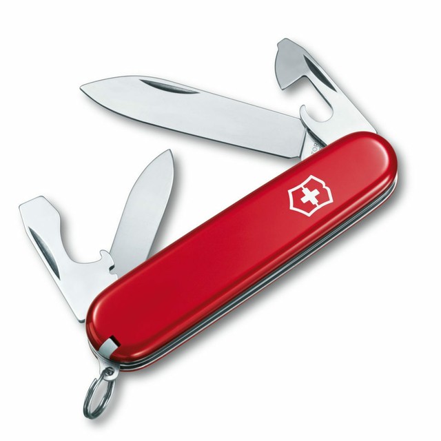 Victorinox Schweizer Messer Taschenmesser 10 Funktionen Rot Recruit Online  Kaufen | Ebay