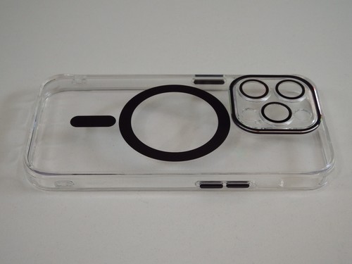 Adventurer Heavy Duty Sturdy Case for iPhone 15 Pro Drop Tested - Clear / Black - Zdjęcie 5 z 8