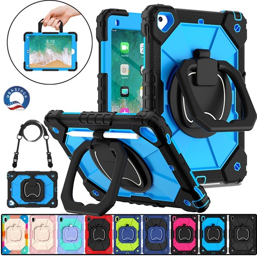 Kids Rotating Stand Cover For iPad 7th 8th 9th 10th Generation Shockproof Case