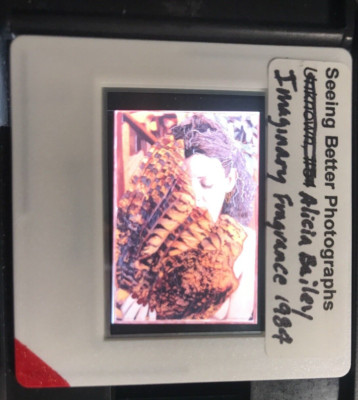 Alicia Bailey  Imaginary Fragrance 1984  Photography 35mm Art Slide SBP