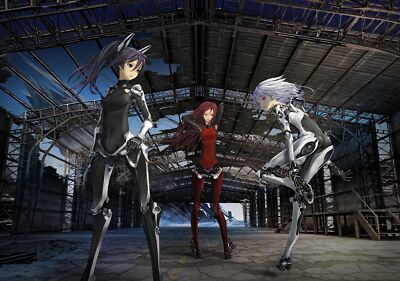 Anime beatless manga redjuice women trio science fiction Playmat Gaming Mat Desk