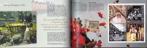 GB Royal Mail book of stamps A perfect Coronation - Picture 2 of 2
