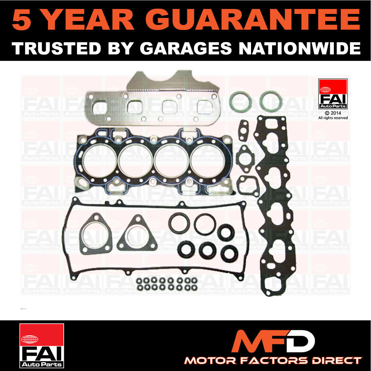 Fits Daihatsu Hijet Sportrak Charade 1.3 1.6 Cylinder Head Gasket Set FAI eBay