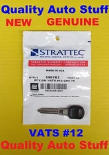 OEM NEW GM Double Sided VATS Chip Key  #12 596782 26038364 UNCUT V.A.T.S. SEALED