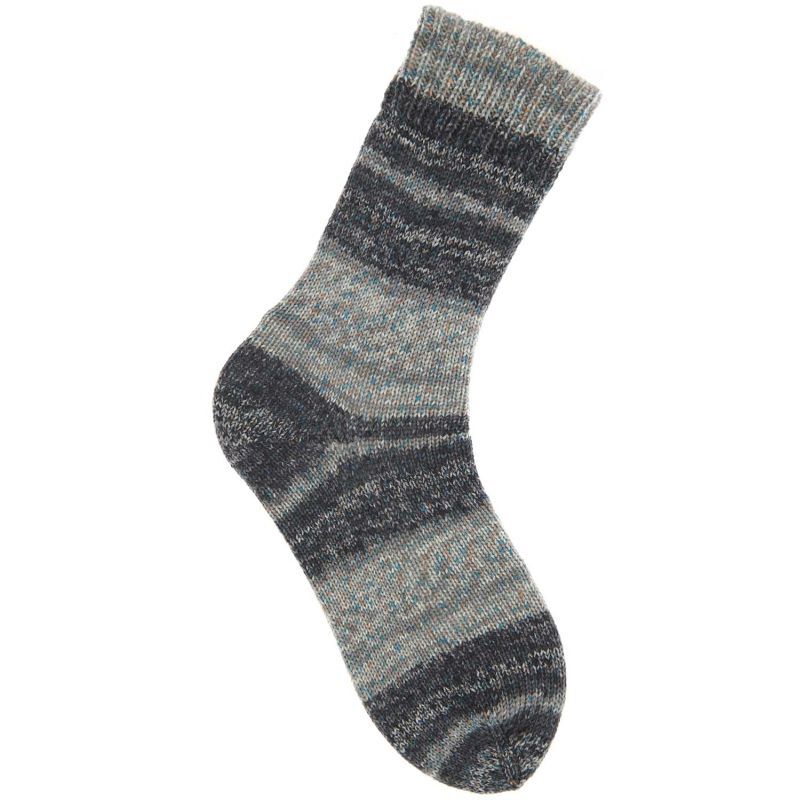 Rico Socks Sprinkly Stripey 008 Clouds Knitting and Crochet Yarn