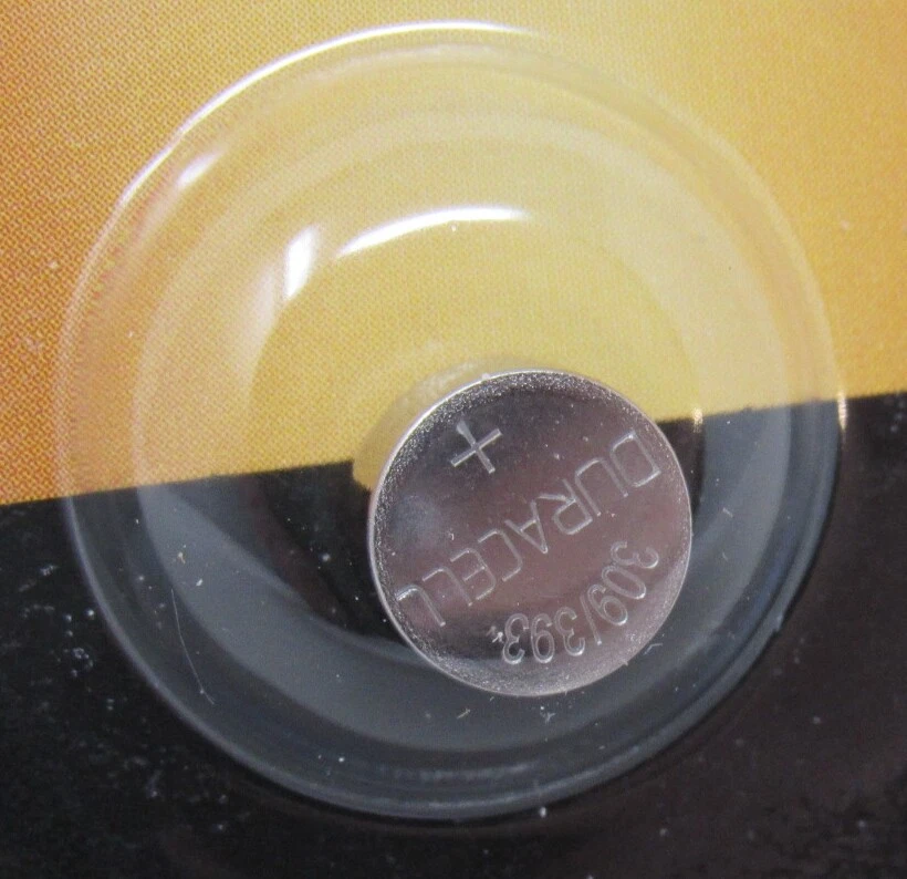 PACK de 6 baterías de botón de óxido de plata Duracell 309/393 SR48 SR754W SR754SW SR754 Foto 4 de 4