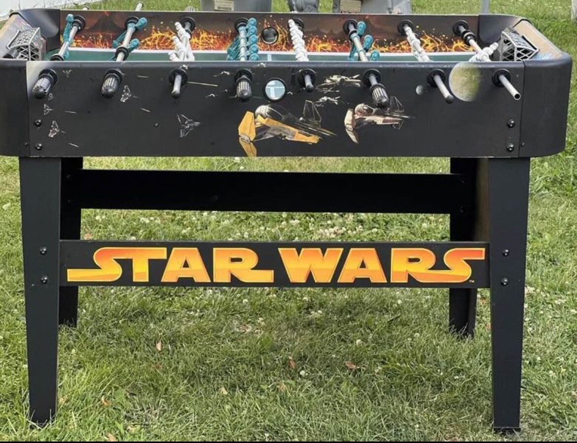 Star Wars RARE Foosball Table 2005 ! BRAND NEW FACTORY SEALED! HTF OBO