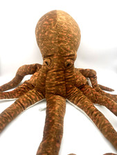 Giant Brown Octopus Plush Toy Fiesta 36 Extra Large Realistic - A529-4