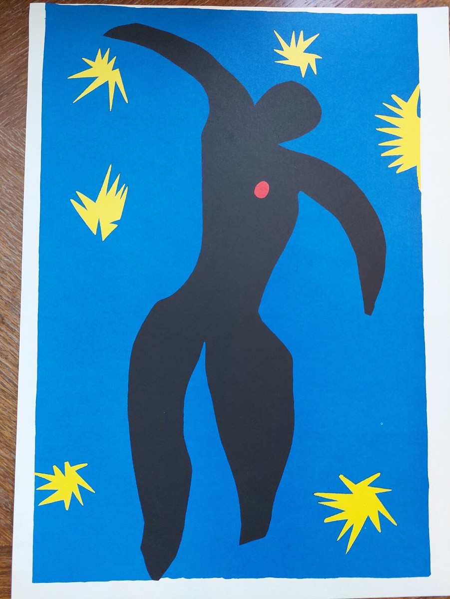 Henri Matisse 【イカロスの飛翔】JAZZ シルクスクリーン Henri MATISSE - 
