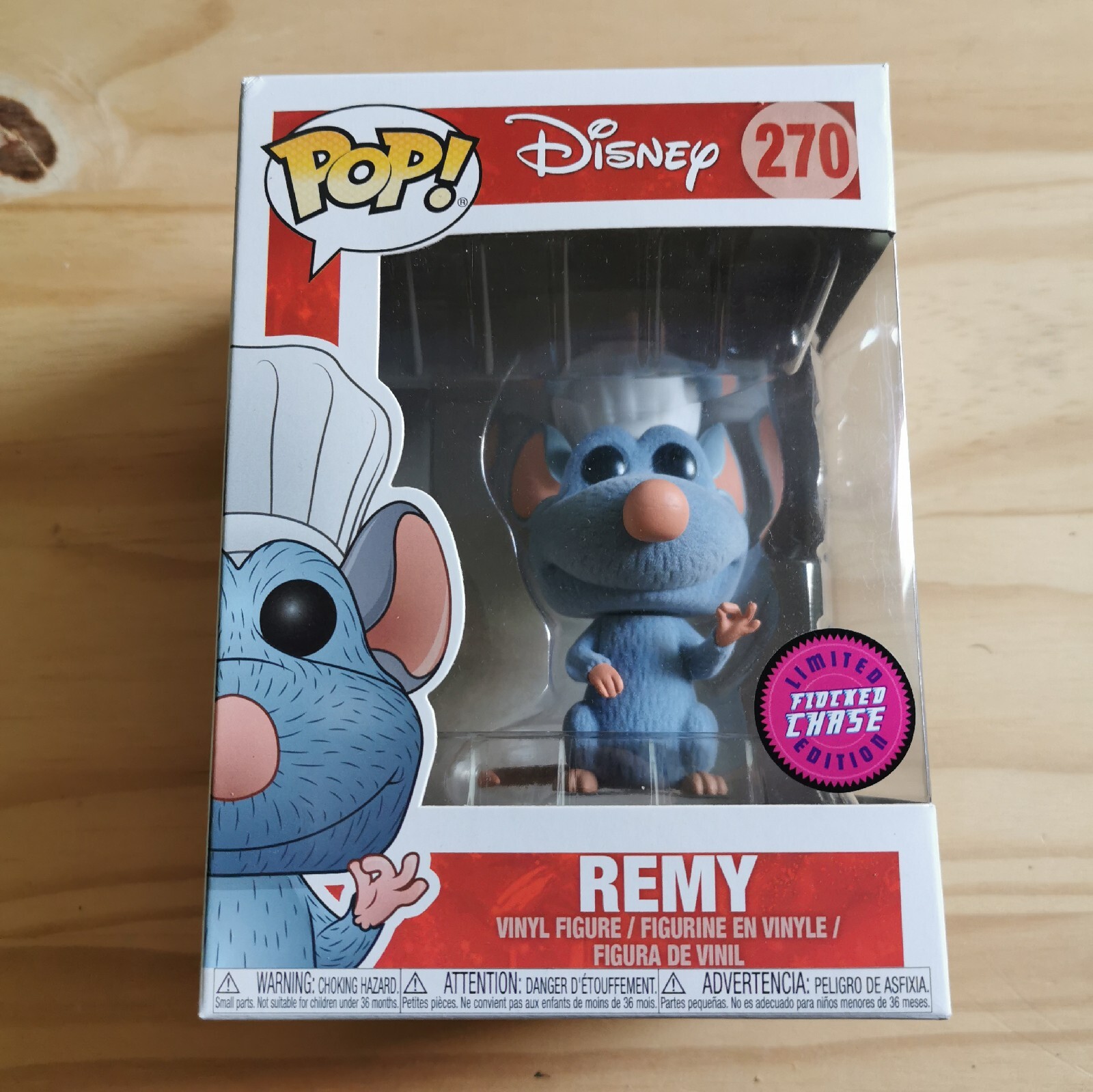 Funko Pop Disney Ratatouille Rémy Flocked Chase 270 N°2