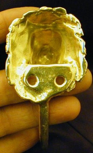 LION Bronze Toilet Paper Holder OR Paper Towel Holder!