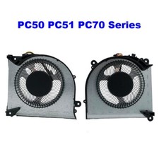 Laptop CPU GPU Fan For CLEVO PC50 PC70 DFS5K22305283R-FMKK DFS5K223052834-FMKL