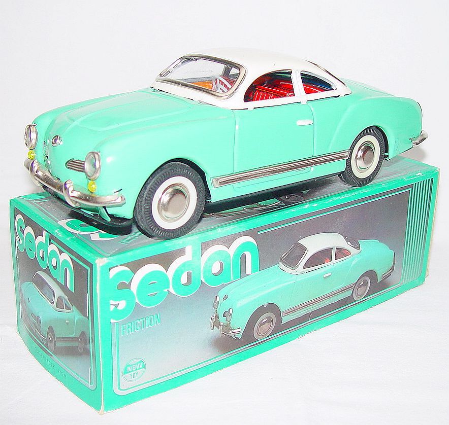 New Toy China MF-743 VW VOLKSWAGEN KARMANN GHIA Turkois Friction
