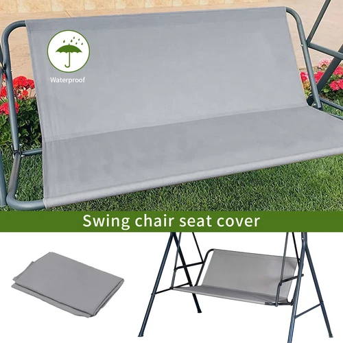 2/3 Seater Swing Seat Replacement Cover Part Garden Swinging Bench Hammock 900D - Picture 5 of 12