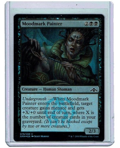 Magic: The Gathering Carven Caryatid Card - Ravnica Set, Green Creature Card - View #3