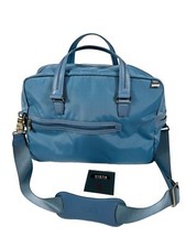 Tumi Ballistic Nylon w/ Leather Trim Tote 16" Blue 