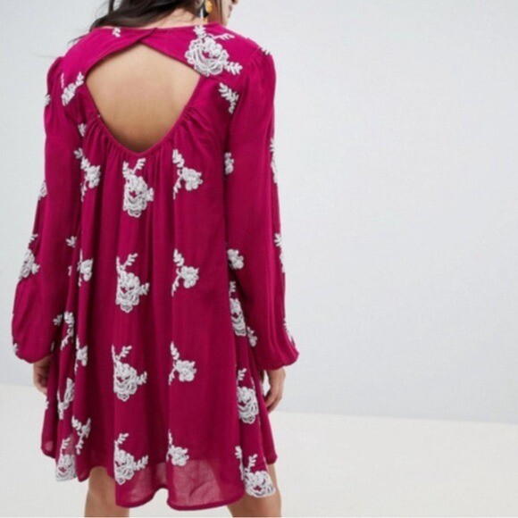 embroidered austin mini dress Electric Garden Mini Dress main image 0
