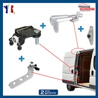 Pack 4 Rollen TüR Seitlich + Zahnkranzbohrfutter FüR Ducato Boxer Jumper Vor