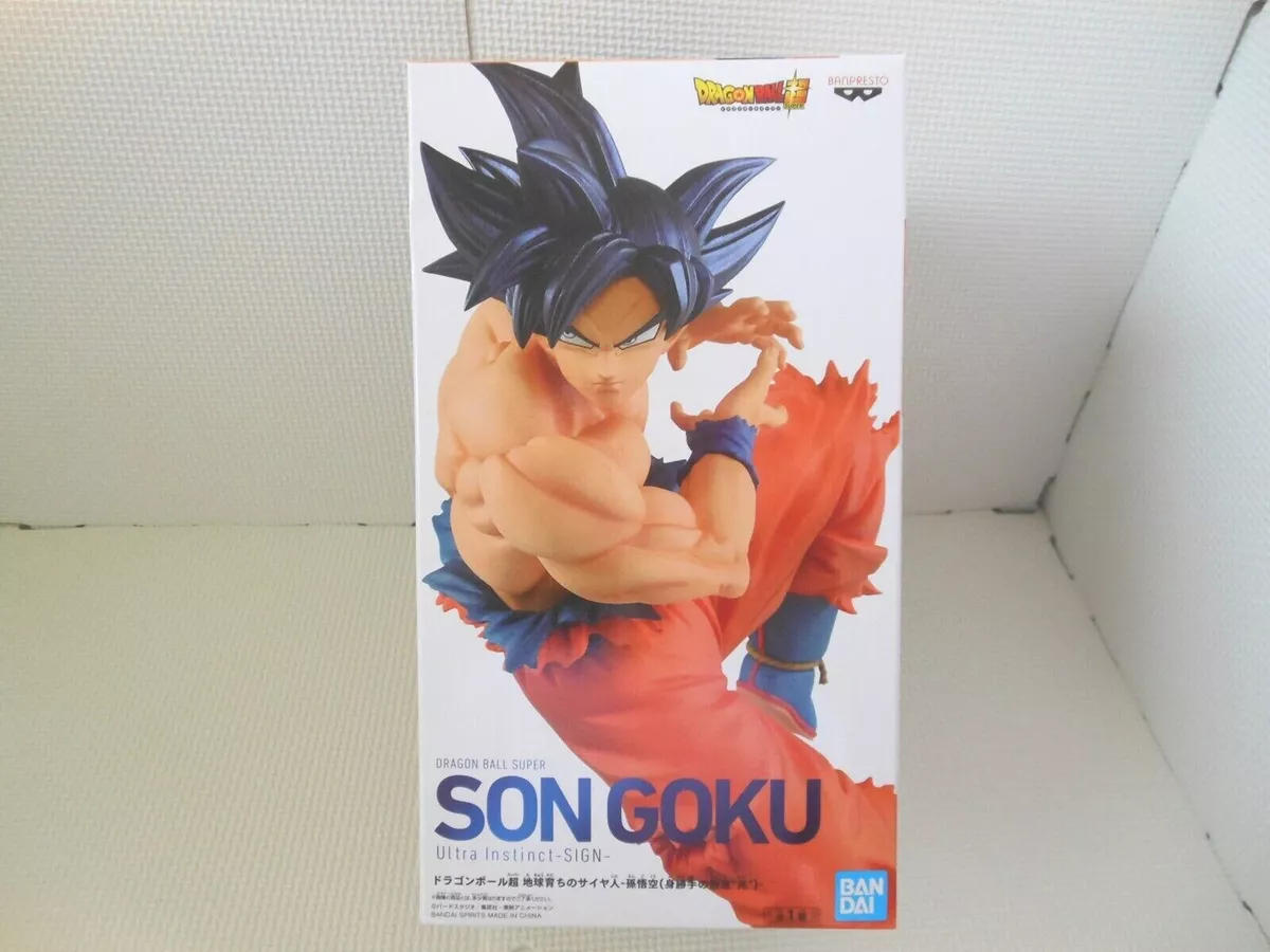 BANDAI BANPRESTO FIGURE DRAGON BALL SUPER - GOKU ULTRA INSTINTO