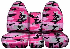 Camouflage Truck Seat Covers Fits 2007 To 2014 Chevrolet Silverado Trucks