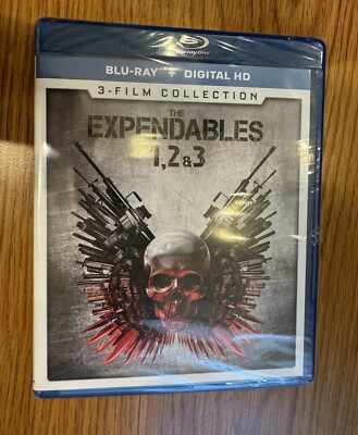 THE EXPENDABLES 1, 2, 3 NEW Blu-Ray 3 Movies Sylvester Stallone Factory Sealed