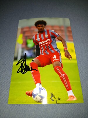 Signiertes Foto Emanuel Aiwu US Cremonese NEU 
