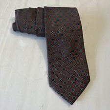 Hand Sewn By Robert Talbott For Nordstrom Silk Printed In Italy Made In USA EUC